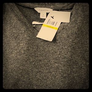 Long sleeve cotton gray Calvin Klein men’s shirt